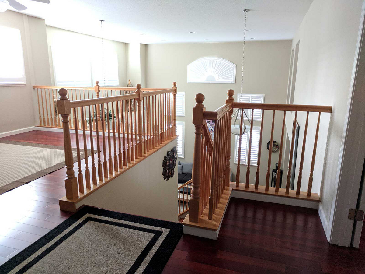 Heath Stairworks Before/After Bialoblocki Remodel