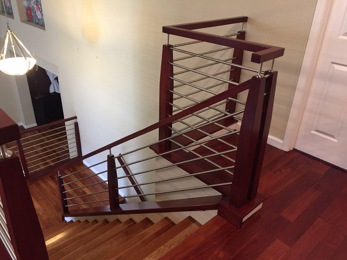 Heath Stairworks Before/After Bialoblocki Remodel